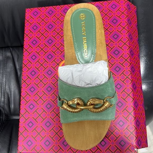 JESSA CLOG SANDAL NAT SUEDE - Picture 5 of 5